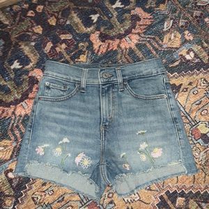 2 for $15 Levi’s High Waisted Denim Shorts 25